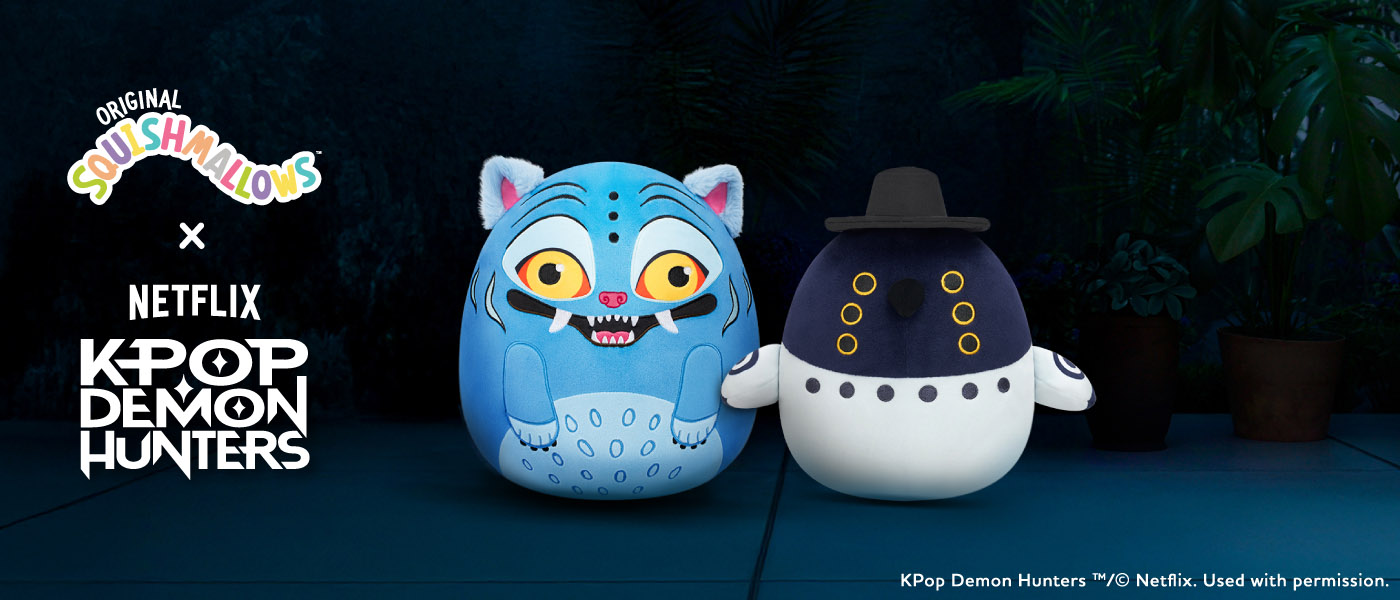 “Squish! Squish! Squish!” Jazwares Reveals KPop Demon Hunters Squishmallows