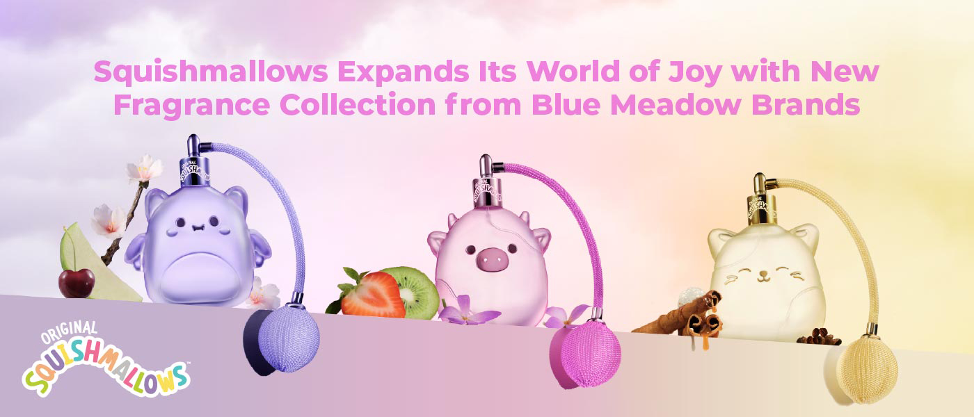Squishmallows Expands Its World of Joy with New Fragrance Collection from Blue Meadow Brands